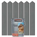 Impregnat do drewna ZEWNĘTRZNY 4.5 l Popielaty LUXENS