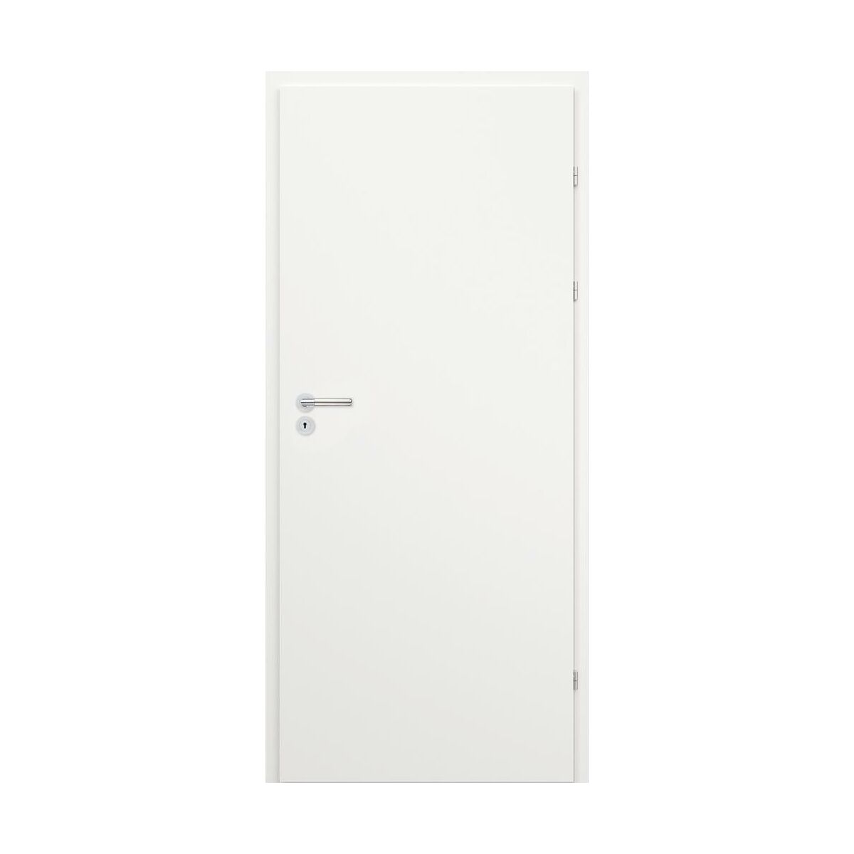 Drzwi wewnętrzne lakierowane pełne Kesa białe 60 prawe Classen