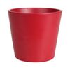 Osłonka na doniczkę 28 cm ceramiczna czerwona CERMAX