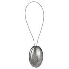 Upinacz do zasłon z magnesem ARGENTE srebrny 15 cm INSPIRE