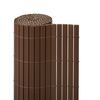 Osłona balkonowa PVC 3 m x 100 cm brązowa NATERIAL