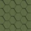 Gont bitumiczny HEXAGONALNY Zielony 3 m2 IZOLMAT