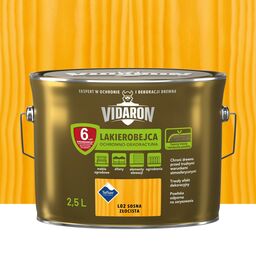 Lakierobejca Ochronno-dekoracyjna 2.5 l Sosna złocista Vidaron