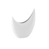 Wazon ceramiczny KSIĘŻYC wys. 25 cm biały