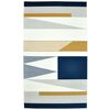 Dywan GEO żółty 120 x 170 cm wys. runa 7,5 mm BALTA RUGS