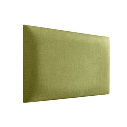 Panel ścienny tapicerowany prostokąt 60x30 cm zielony Rino 32 Lime Stelle