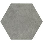 Gres szkliwiony HEXAGON CEMENTO SILVER 17.3 x 15 CERAMIKA PILCH TRADE