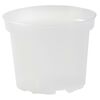 Doniczka plastikowa 21 cm bezbarwna