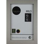 Ramka na zdjęcia MILO 10 x 15 cm srebrna MDF INSPIRE