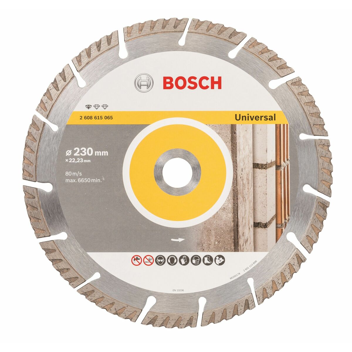 Tarcza diamentowa UNIWERSALNA 230 x 22,2 mm Bosch Professional