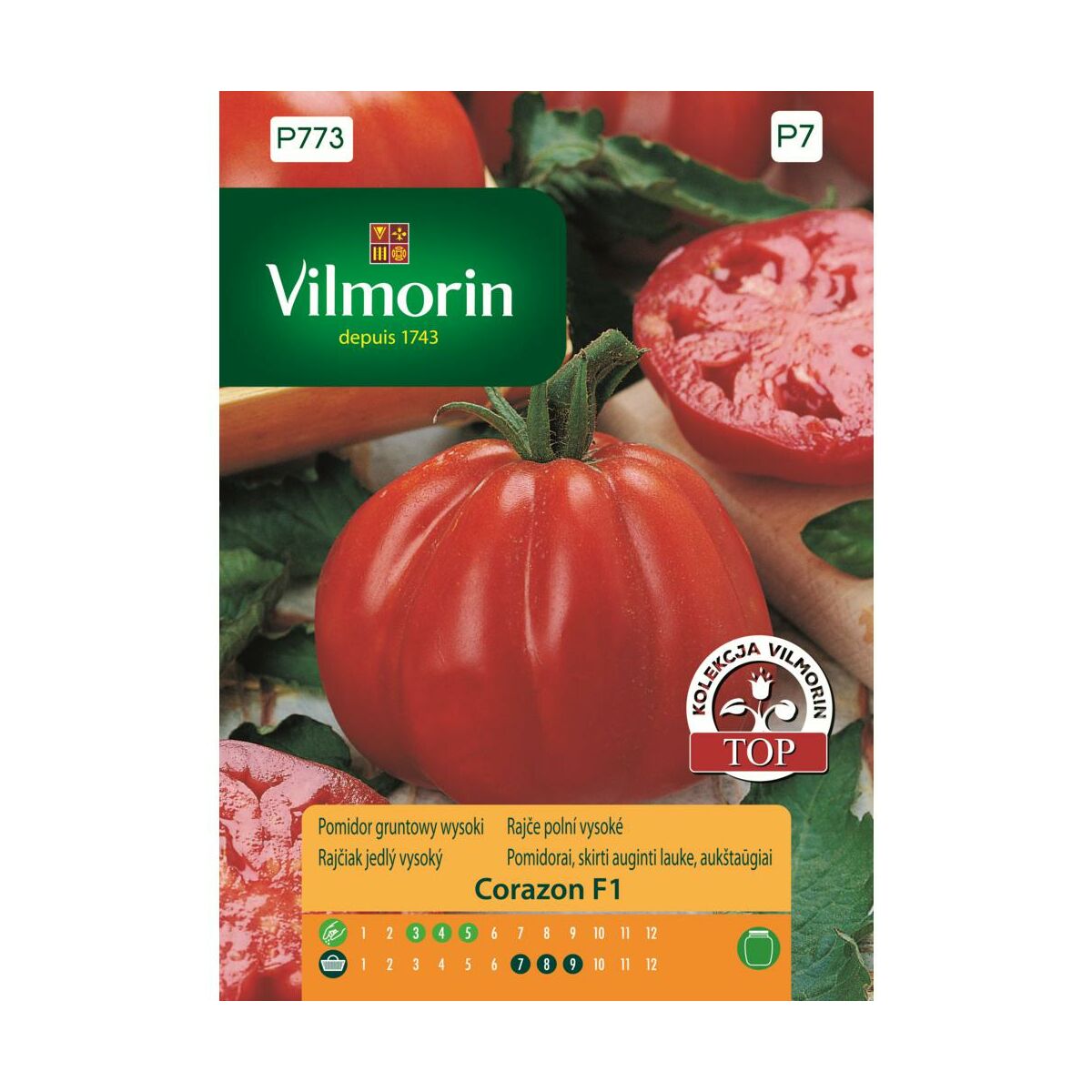 Сорт помидор Vilmorin depuis 1743