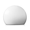 Lampa ogrodowa stojąca GAJA kula IP55 biała E27 LIGHT PRESTIGE