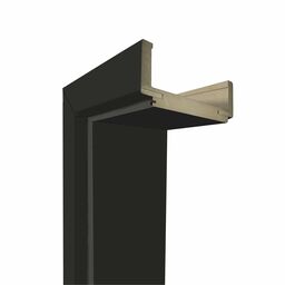 Ościeżnica regulowana 70 prawa zakres regulacji 120-140 mm czarny mat zamek hakowy do skrzydła Magnes Voster