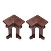 Narożniki wewnętrzne DO LISTWY DYWANOWEJ 2 SZT. 25.5 mm x 2.55 cm CEZAR