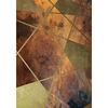 Kanwa Geometria Złoto 70 x 100 cm