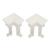 Narożniki wewnętrzne DO LISTWY DYWANOWEJ 2 SZT. 25.5 mm x 2.55 cm CEZAR