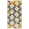Dywan VALENCIA szary i żółty 80 x 150 cm wys. runa 3 mm MULTI-DECOR