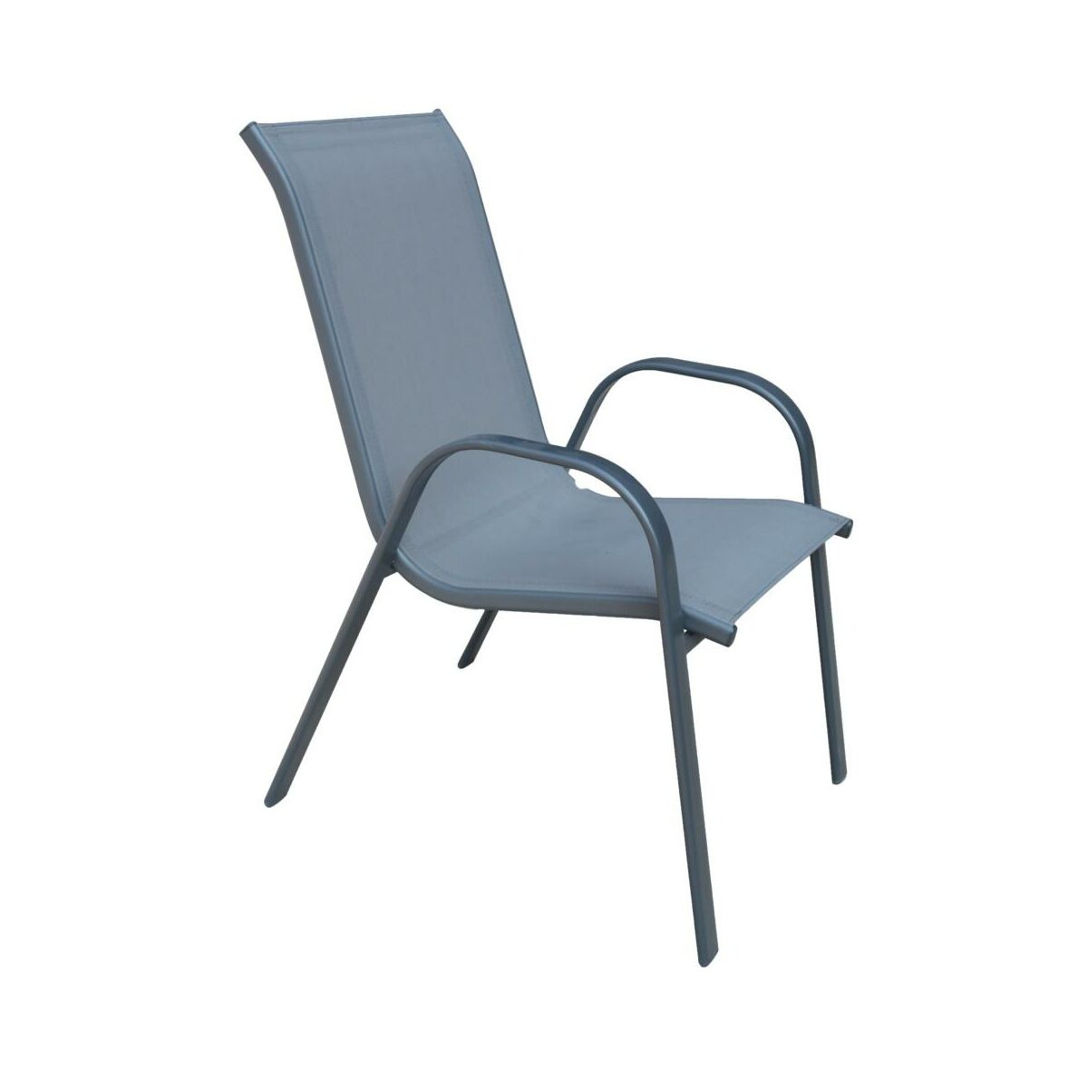 Krzeslo Ogrodowe Cino Metalowe Antracytowe Krzesla Fotele Lawki Ogrodowe W Atrakcyjnej Cenie W Sklepach Leroy Merlin