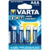 Baterie LR03 / AAA HIGH ENERGY VARTA