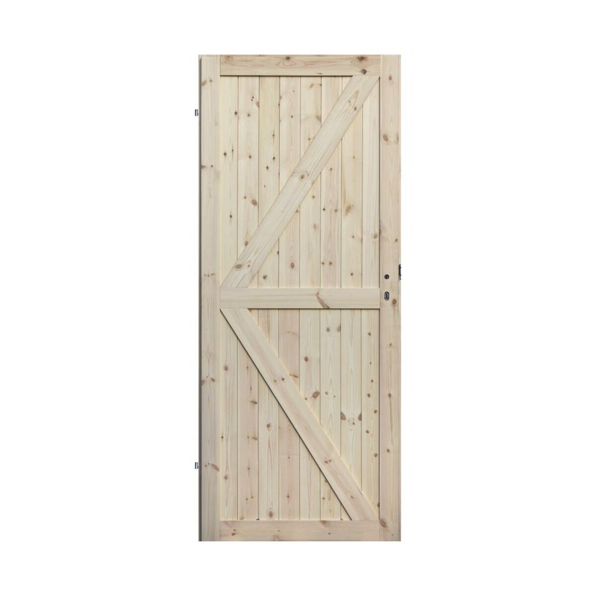 Drzwi wewnętrzne drewniane pełne Loft II 70 Lewe Radex