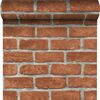 Tapeta RED BRICK 3D czerwona imitacja cegły winylowa na flizelinie INSPIRE