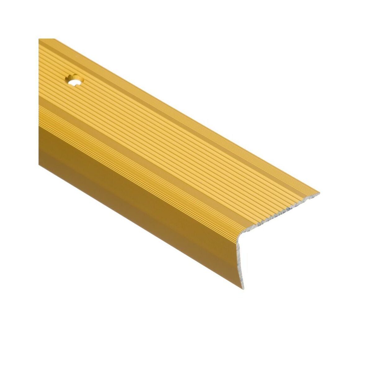 Profil schodowy ryflowany 100 cm złoty Easy Line