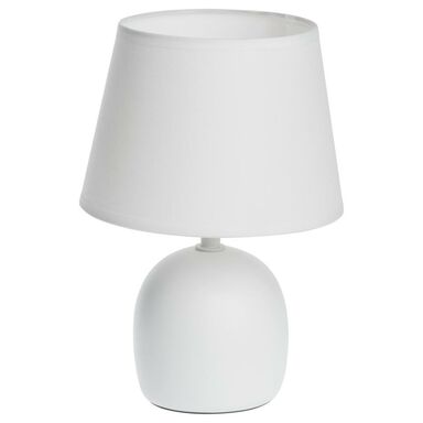 Lampa stołowa POKI biała E14 INSPIRE