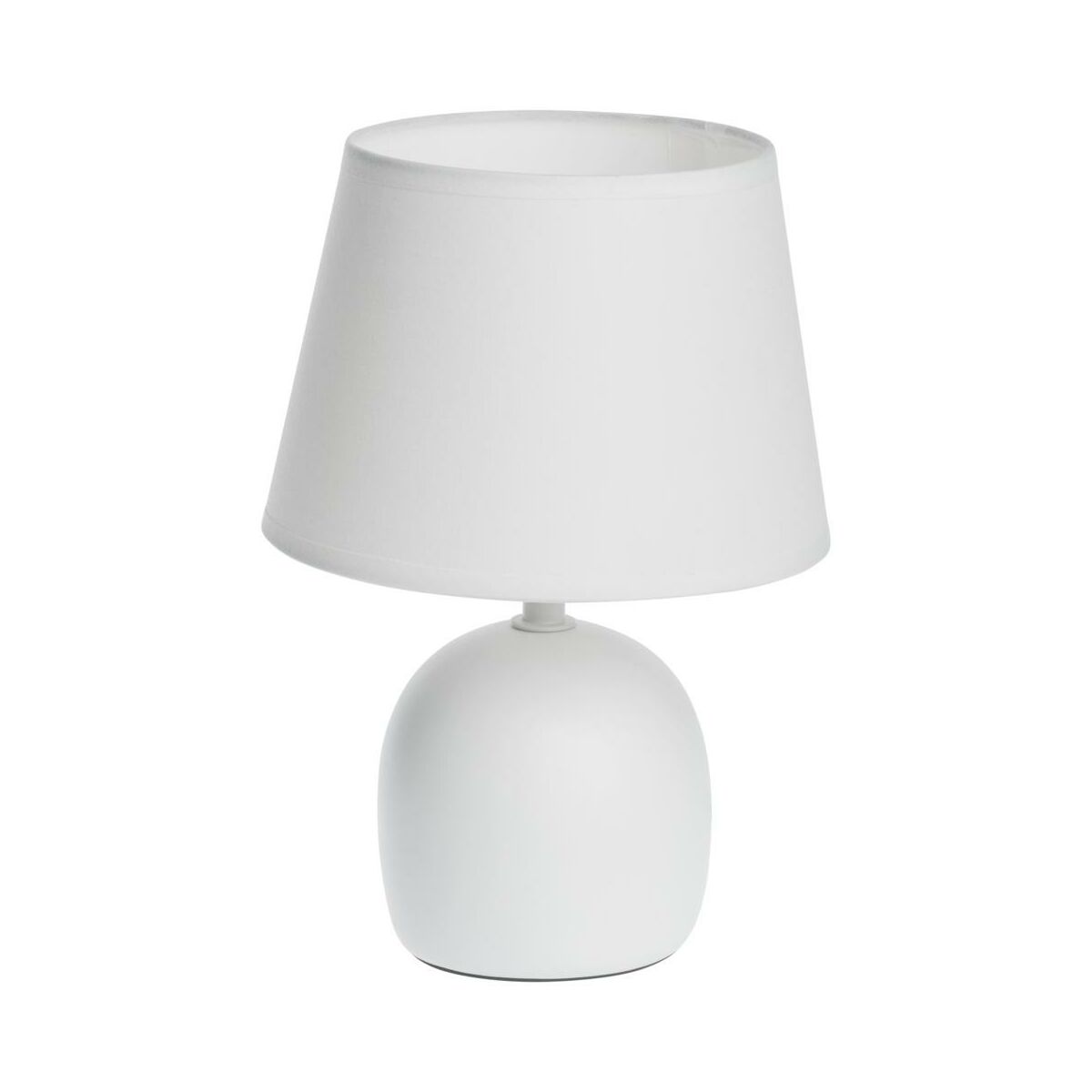 Lampa stołowa POKI biała E14 INSPIRE
