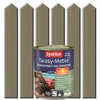 Olej zewnętrzny TARASY-MEBLE szybkoschnący 0.75 l Szary SYNTILOR
