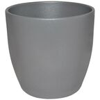 Doniczka ceramiczna 18 cm szara EMI CERAMIK