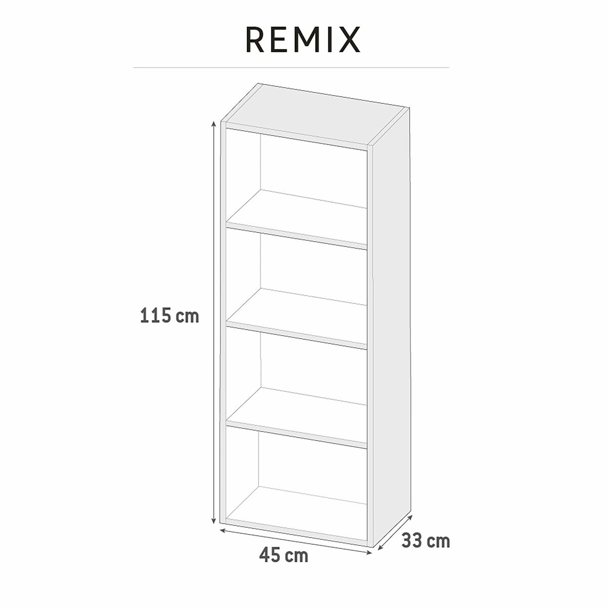 Słupek Remix 45 x 115 x 33 Sensea