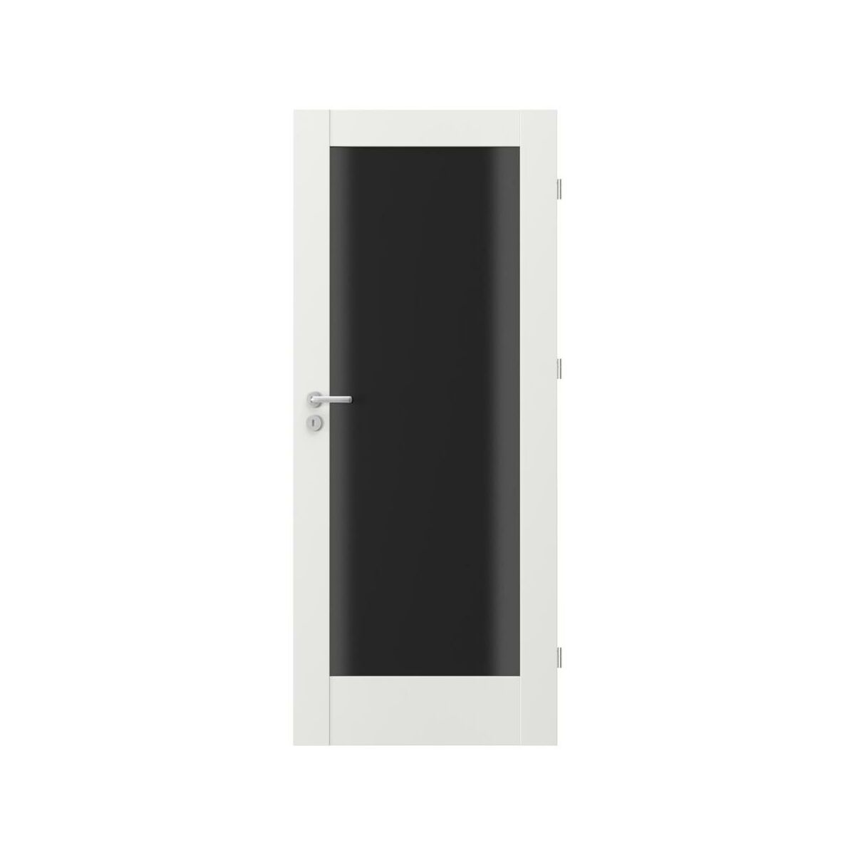 Drzwi wewnętrzne z tablicą Białe 70 Prawe Porta