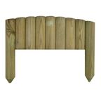 Płotek rabatowy wbijany z łukiem 40 cm x 30 / 15 cm SOBEX