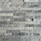 Kamień naturalny Silver Grey Wall Crazy 40 x 10 cm 0.44 m2 Knap