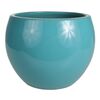 Donica ceramiczna 48 cm turkusowa