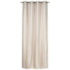Zasłona DIAMENTICA taupe 140 x 260 cm na przelotkach INSPIRE