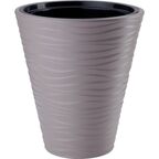 Doniczka plastikowa 40 cm beżowa SAHARA FORM-PLASTIC