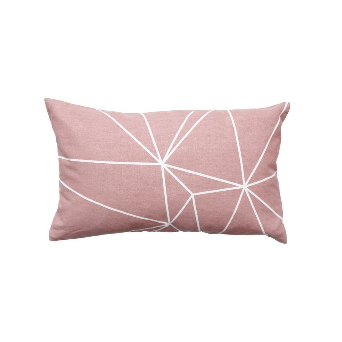 Poduszka bawełniana Vertos różowa 50 x 30 cm