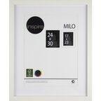 Ramka na zdjęcia MILO 24 x 30 cm biała MDF INSPIRE