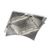 Plafon CLEMENTE 38 cm srebrny LED ITALUX