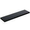 Półka KOMOROWA Czarny połysk 90 x 23,5 cm SPACEO