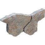 Płyta betonowa MONORYT 1/2 WAPIEŃ MUSZLOWY dł. 38 x szer. 19 x gr. 6 cm BRUK-BET