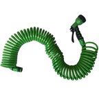 Wąż spiralny z armaturą SPRING WATER 15 m x 11 mm GEOLIA