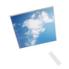Panel LED GDAŃSK IP20 60 x 60 cm z efektem nieba  + pilot INSPIRE