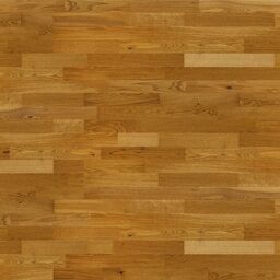 Podłoga drewniana deska trójwarstwowa Dąb gold rustic 4-lamelowa lakier matowy gold 14 mm Barlinek