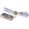 Lampki choinkowe 35 LED niebieskie 3.15 m na baterie