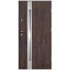 Drzwi wejściowe VERTE II Orzech 90 Prawe OK DOORS TRENDLINE