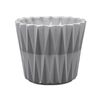 Osłonka ceramiczna 19 cm szara GEOMETRIC 3 J22 EKO-CERAMIKA