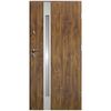 Drzwi wejściowe VERTE II Złoty dąb 80 Prawe OK DOORS TRENDLINE