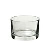 Świecznik szkalny JUMBO wys. 5.8 cm transparentny